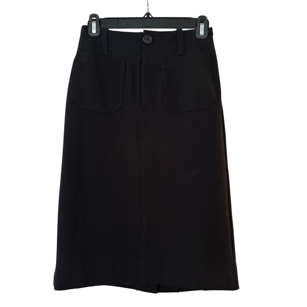 NWOT Anthropologie/Maeve Classic Black Pencil Skirt